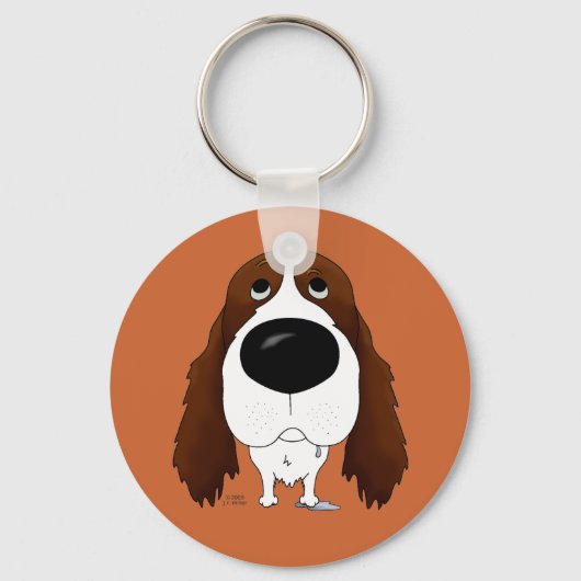 Springer Spaniel Schlüsselanhänger (Vorderseite)