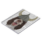 Springer Spaniel Viking Notizblock (Linke Seite)