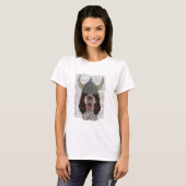 Springer Spaniel Viking T-Shirt (Vorne ganz)