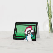 Springer Spaniel Weihnachten (Vorderseite)