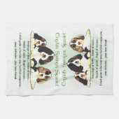 Springer Spaniel Welppies Geschirrtuch (Horizontal)