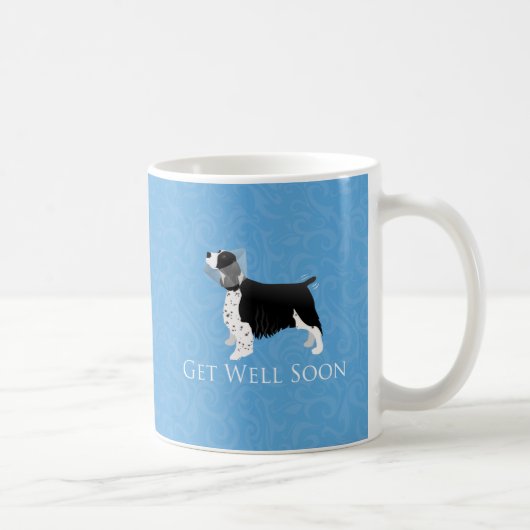 Springer Spaniel wird bald gut Design Kaffeetasse (Rechts)