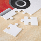 Springer Spanier Auto fahren mit Weihnachtsbaum Puzzle (Seite)