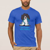 Springer Spanier Das Leben ist besser T-Shirt (Vorderseite)