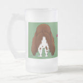 Springer-Vater-Tasse Mattglas Bierglas (Links)