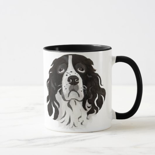 Springergesicht Tasse (Rechts)