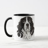 Springergesicht Tasse (Links)