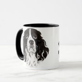 Springergesicht Tasse (Vorderseite Links)