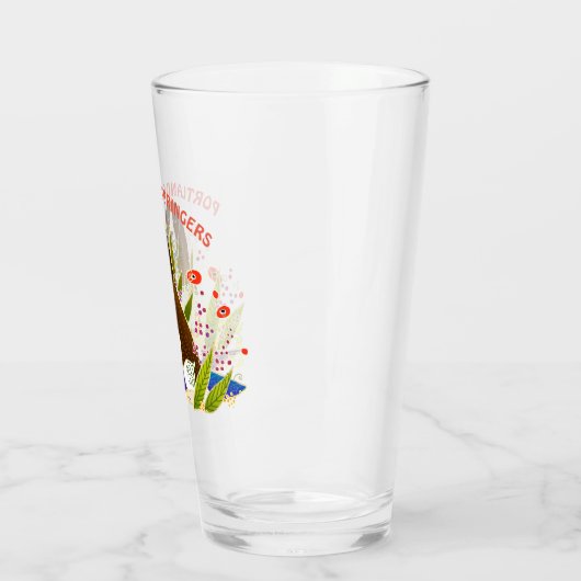 SPRINGERSPANIEL 16 Unze KUNDENGEBUNDENES Glas (Links)