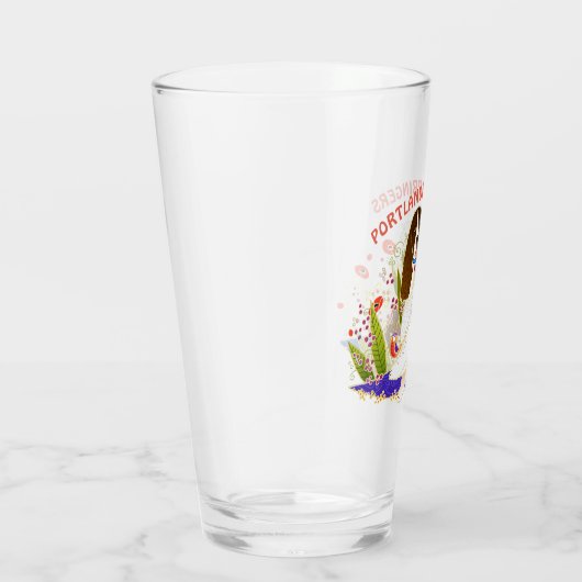 SPRINGERSPANIEL 16 Unze KUNDENGEBUNDENES Glas (Rechts)