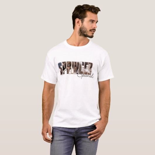 Springerspaniel-Augen T-Shirt (Vorne ganz)