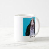 Springerspaniel-Kaffee-Tasse Kaffeetasse (VorderseiteRechts)