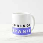 SpringerSpaniel Kaffeetasse (VorderseiteRechts)