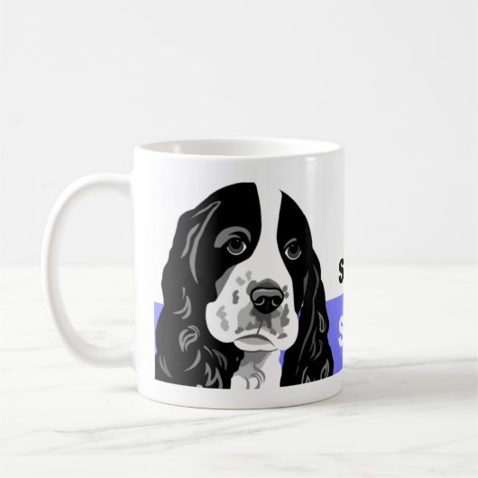 SpringerSpaniel Kaffeetasse (Links)