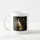 Springerspaniel-Keramik-Tasse Kaffeetasse (Links)