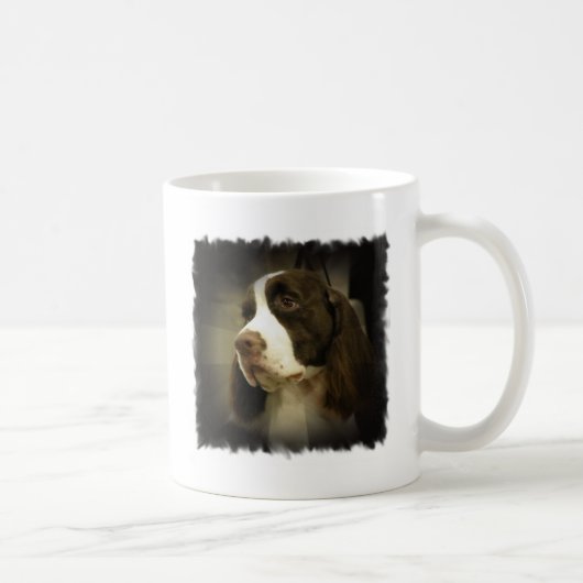 Springerspaniel-Keramik-Tasse Kaffeetasse (Rechts)