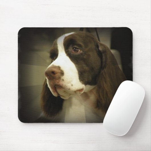 Springerspaniel-Mausunterlage Mousepad (Mit Mouse)