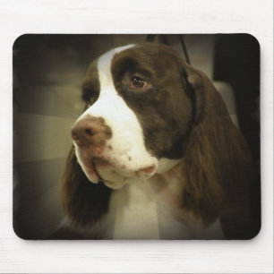 Springerspaniel-Mausunterlage Mousepad