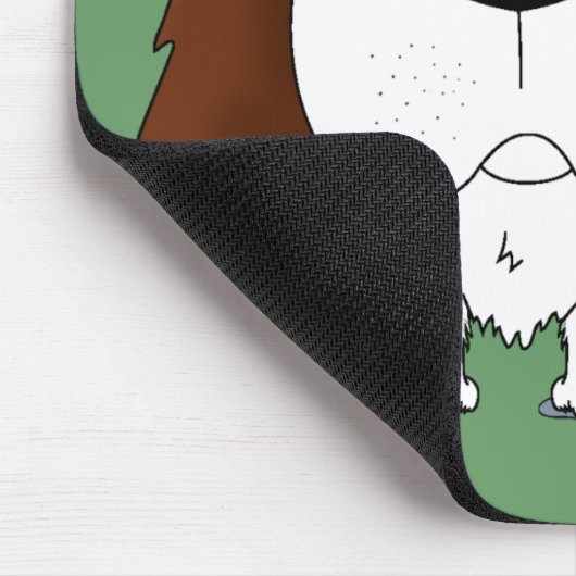 SpringerSpaniel Mousepad (Ecke)