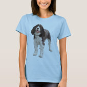 SpringerSpaniel stehend T-Shirt (Vorderseite)