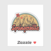 Springerville, Arizona-Sticker Aufkleber (Blatt)