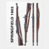 SPRINGFIELD 1903 FLEECEDECKE (Vorderseite)