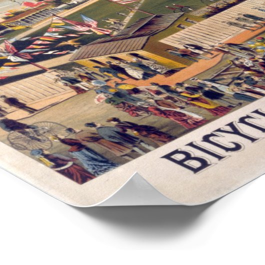 Springfield Bicycle Club Poster (Ecke)