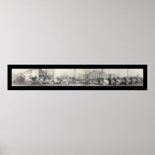 Springfield Fire Department Foto 1917 Poster