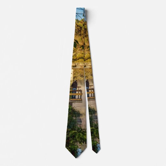 Springfield Herbst Angeltag Tie Krawatte (Vorderseite)
