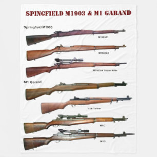 SPRINGFIELD M1903 & M1 GARAND FLEECEDECKE
