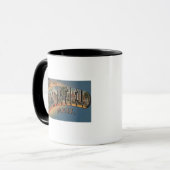 Springfield, Massachusetts - Großbuchstaben 2 Tasse (Vorderseite Links)