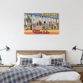 Springfield, Massachusetts - Großbuchstaben Leinwanddruck (Insitu (Schlafzimmer))