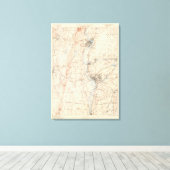 Springfield, Massachusetts Leinwanddruck (Insitu (Holzboden))