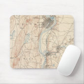 Springfield, Massachusetts Mousepad (Mit Mouse)