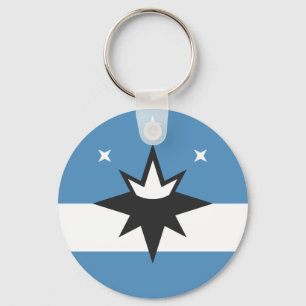 Springfield (Missouri) City Flag Schlüsselanhänger
