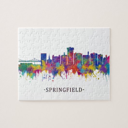Springfield Missouri Skyline Puzzle (Horizontal)