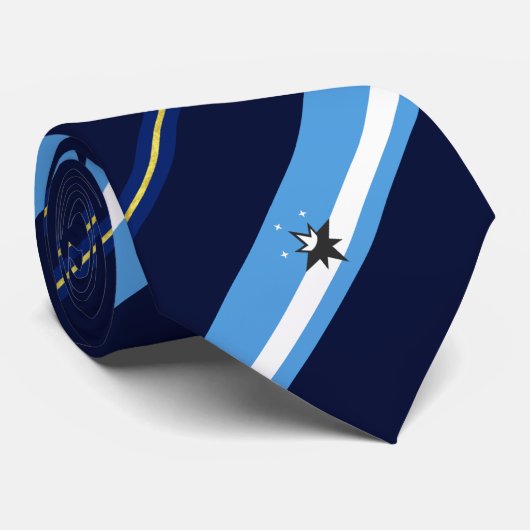 Springfield (Missouri) Stadtflagge Neck Tie Krawatte (Gerollt)