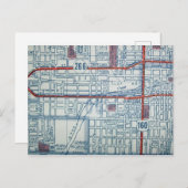 Springfield, MO Vintage Karte (Vorne/Hinten)