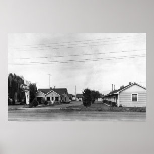 Springfield ODER Sutton Motel auf McKenzie Poster