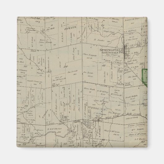 Springfield, Ohio Magnet (Vorne)