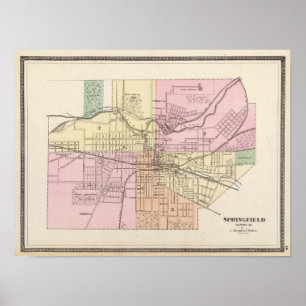 Springfield, Ohio Poster