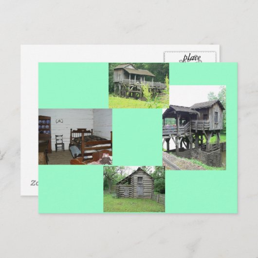 Springfield Postkarte (Vorne/Hinten)