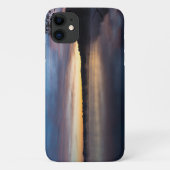 Springfield-See Herbst Sonnenaufgang iPhone Case (Rückseite)