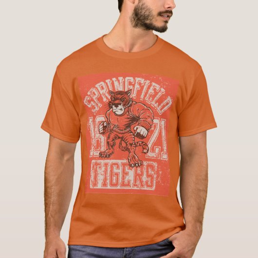 Springfield Tigers 1821 T - Shirt (Vorderseite)