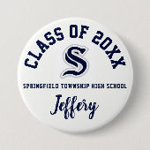 Springfield Tower High School Button Logo (Vorderseite)