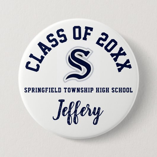 Springfield Tower High School Button Logo (Vorderseite)