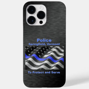 Springfield, Vermont. Police Case-Mate iPhone 14 Pro Max Hülle