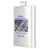 Springfield, Vermont. Police Flachmann (Links)