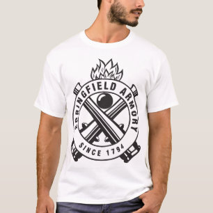 Springfield-Waffenkammer-Feuerwaffen weiches T-Shirt
