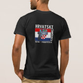 SPRINGFIELD XD - HS2000 Hrvatski Samokres T-Shirt (Rückseite)